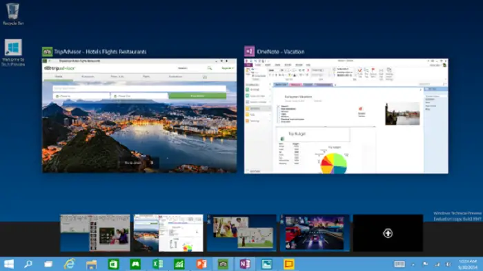 Virtual Desktop & Split View