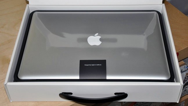 Unboxing MacBook Laptop