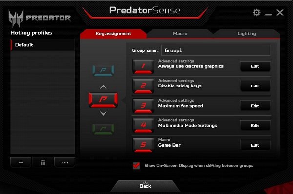 PredatorSense