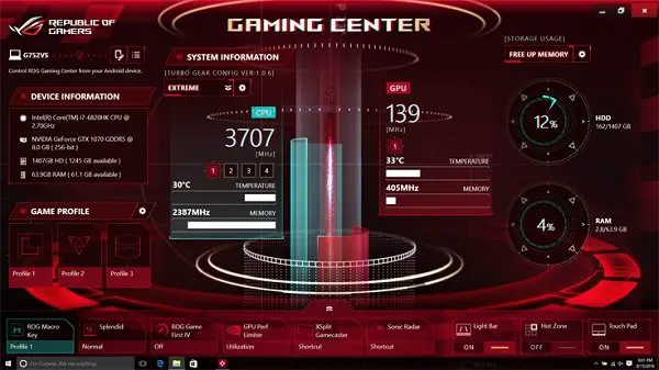 Asus ROG G752VS