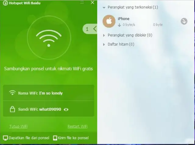Share WiFi Dengan Baidu