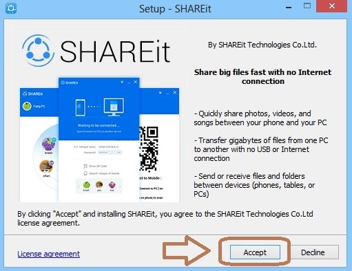 Menggunakan Shareit di Laptop 3