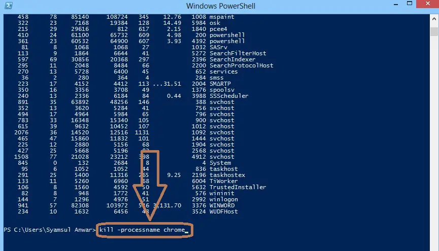 Menghentikan Aplikasi di Laptop 13