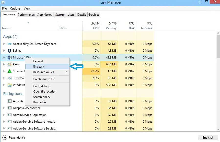 Menghentikan Aplikasi di Laptop 3