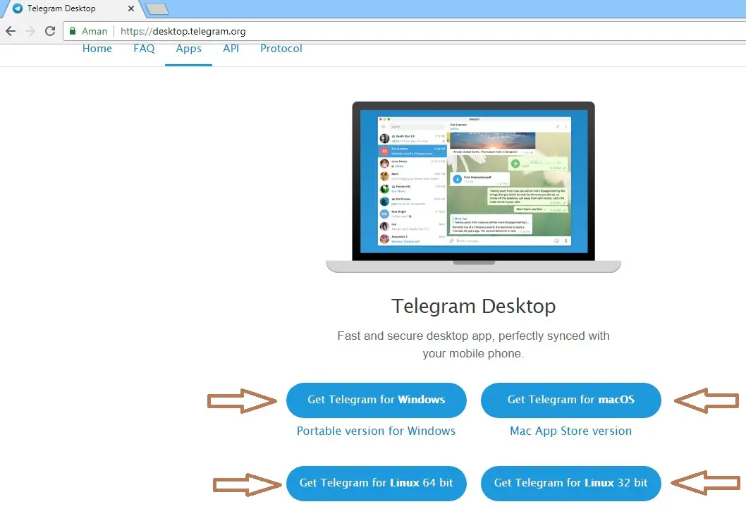 Telegram desktop windows 7 32 bit