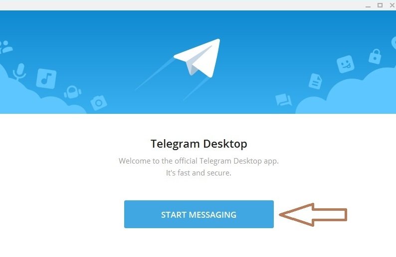 Menggunakan Telegram di Laptop G8
