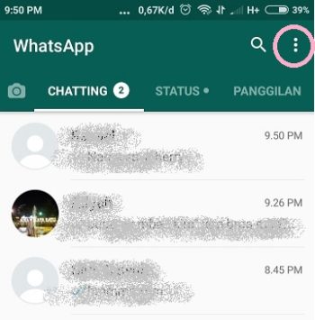 Cara 1 Langkah 3.2 Whatsapp di laptop