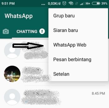 Cara 1 Langkah 3.3 Whatsapp di Laptop