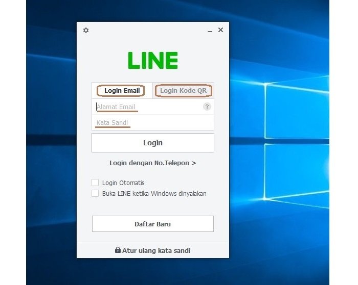 Cara Menggunakan Line Di Laptop 6