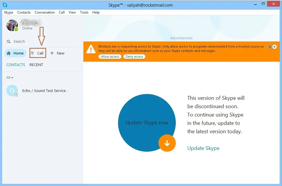 Cara Menggunakan Skype di Laptop 6