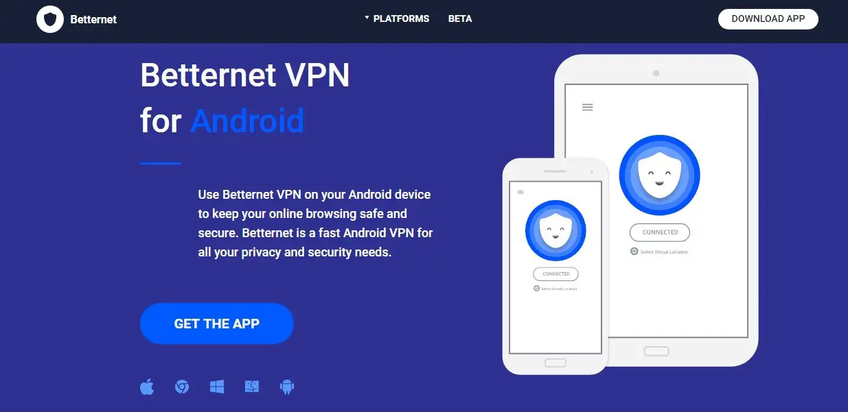 Betternet VPN Untuk Android