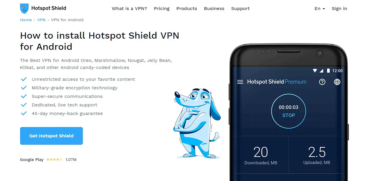 Hotspot Shield VPN Untuk Android