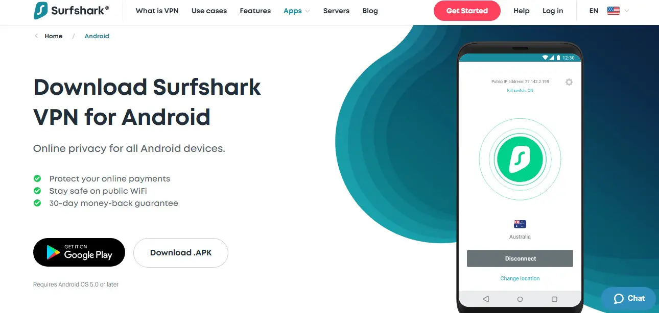 Surfshark VPN Untuk Android