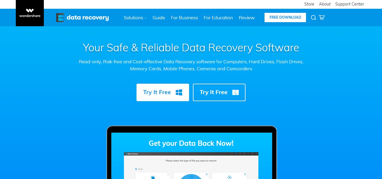 Wondershare Data Recovery