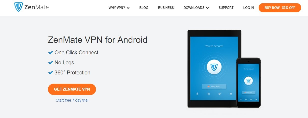 ZenMate VPN Untuk Android