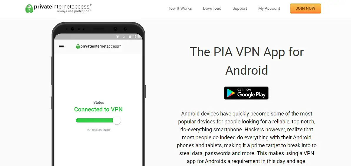 privateinternetaccess Untuk Android