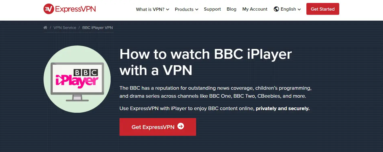 ExpressVPN Untuk BBC iPlayer