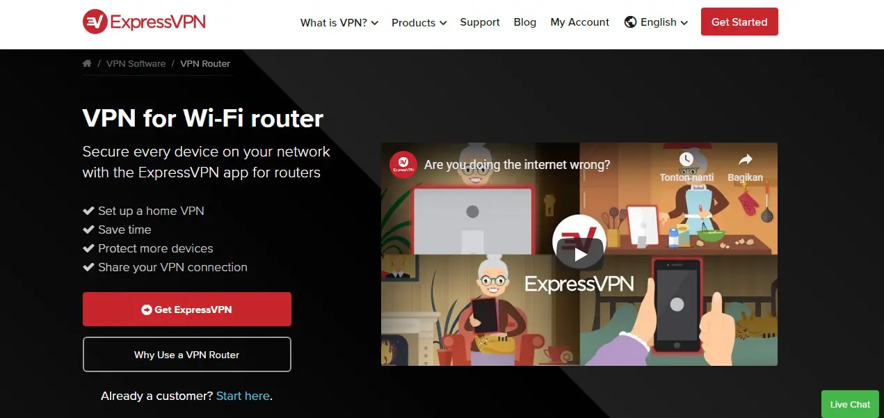 ExpressVPN untuk Router