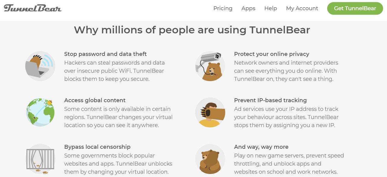 VPN TunnelBear