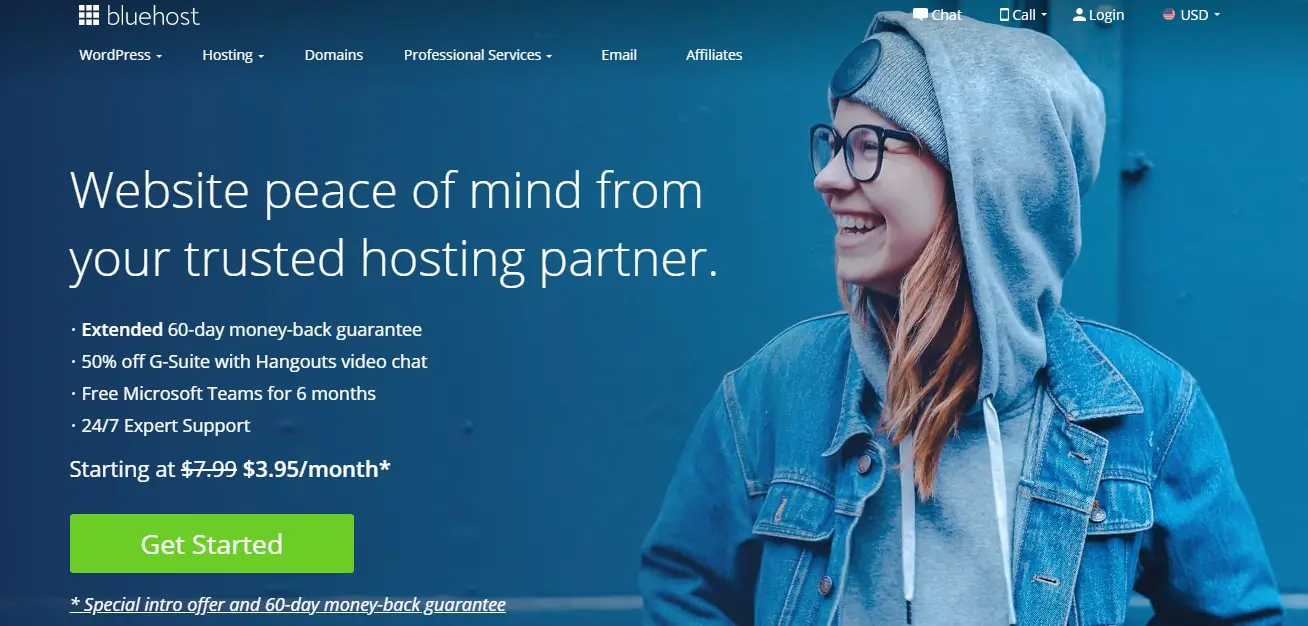 Hosting Web Bluehost