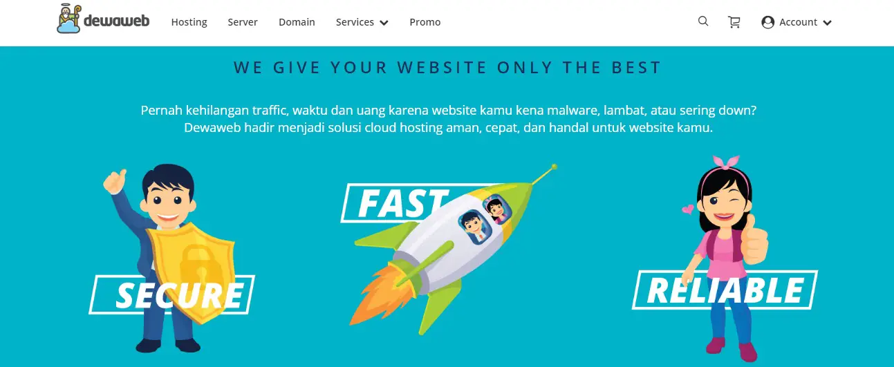 Penawaran Dewa Web Hosting